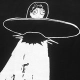 Alien Abduction T-Shirt (Vintage Black)