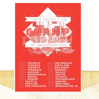 Champ 10th Anniversary Tour Poster